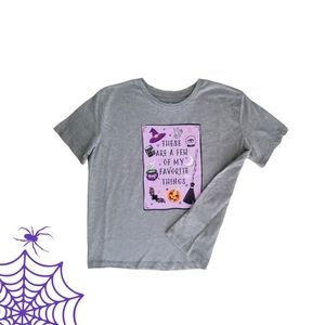 Big Girl's Short Sleeve Halloween Favorite Graphic Tee